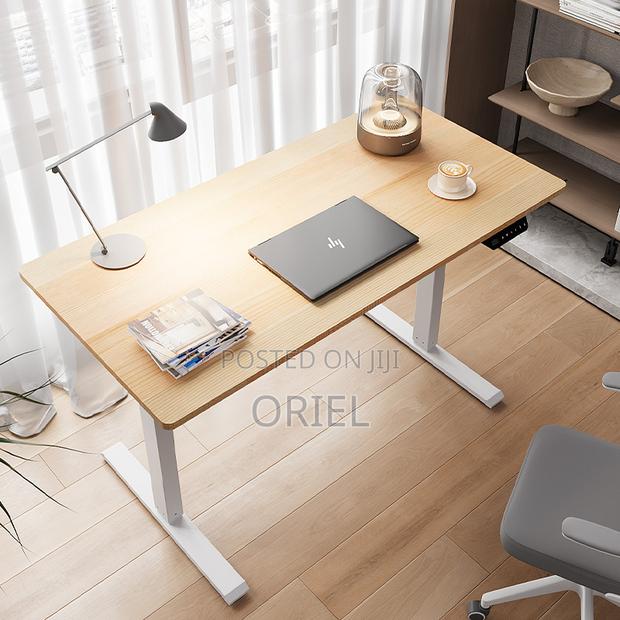 Office Desk : 2000mm Electric Height Adjustable Office Desk