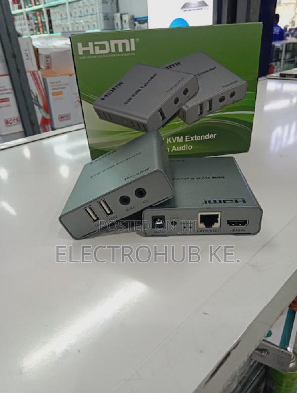 Hdmi Kvm Extender 60 Meter With Audio And Usb Control