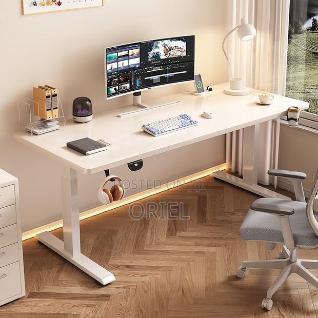 Office Desk : 2000mm Electric Height Adjustable Office Desk - thumbnail 8