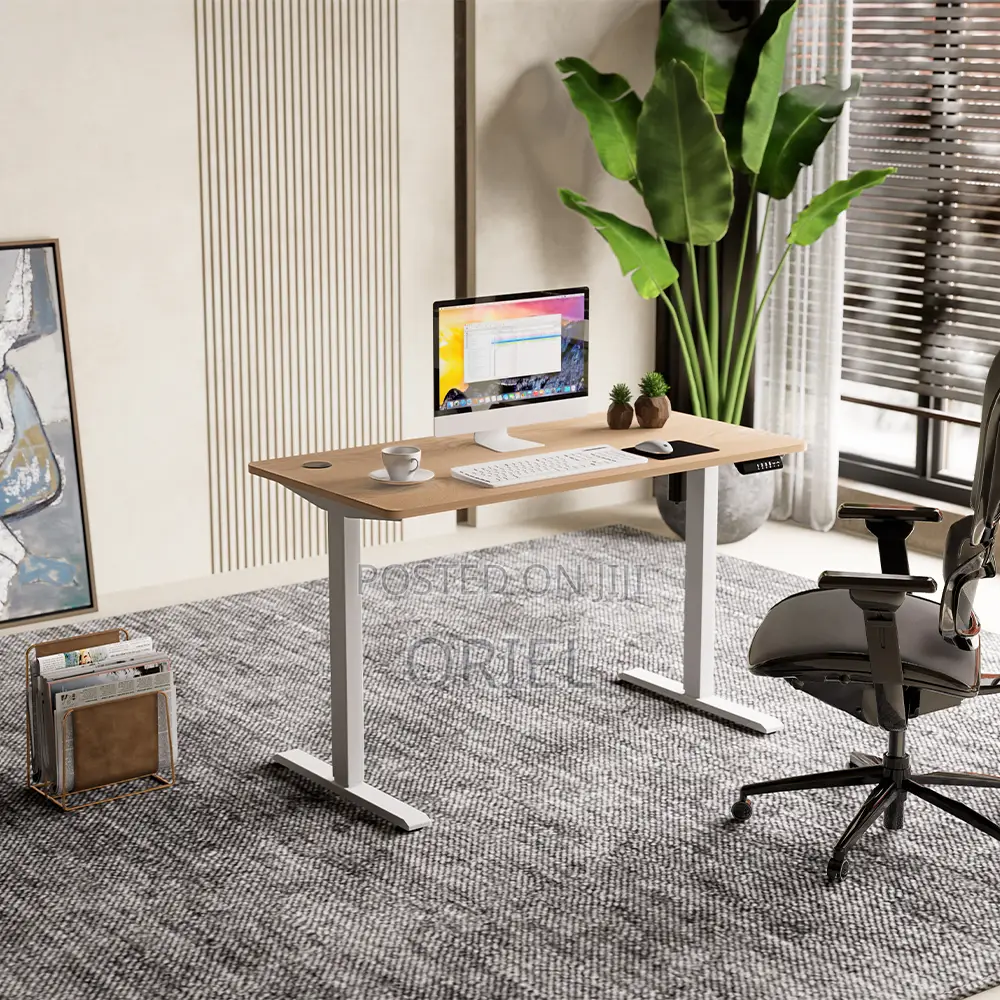 Office Desk : 2000mm Electric Height Adjustable Office Desk