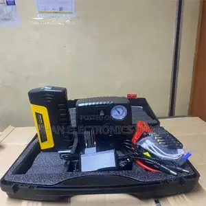 Portable Design . Tm15 Heavy Duty Jumpstarter With Digital Compressor