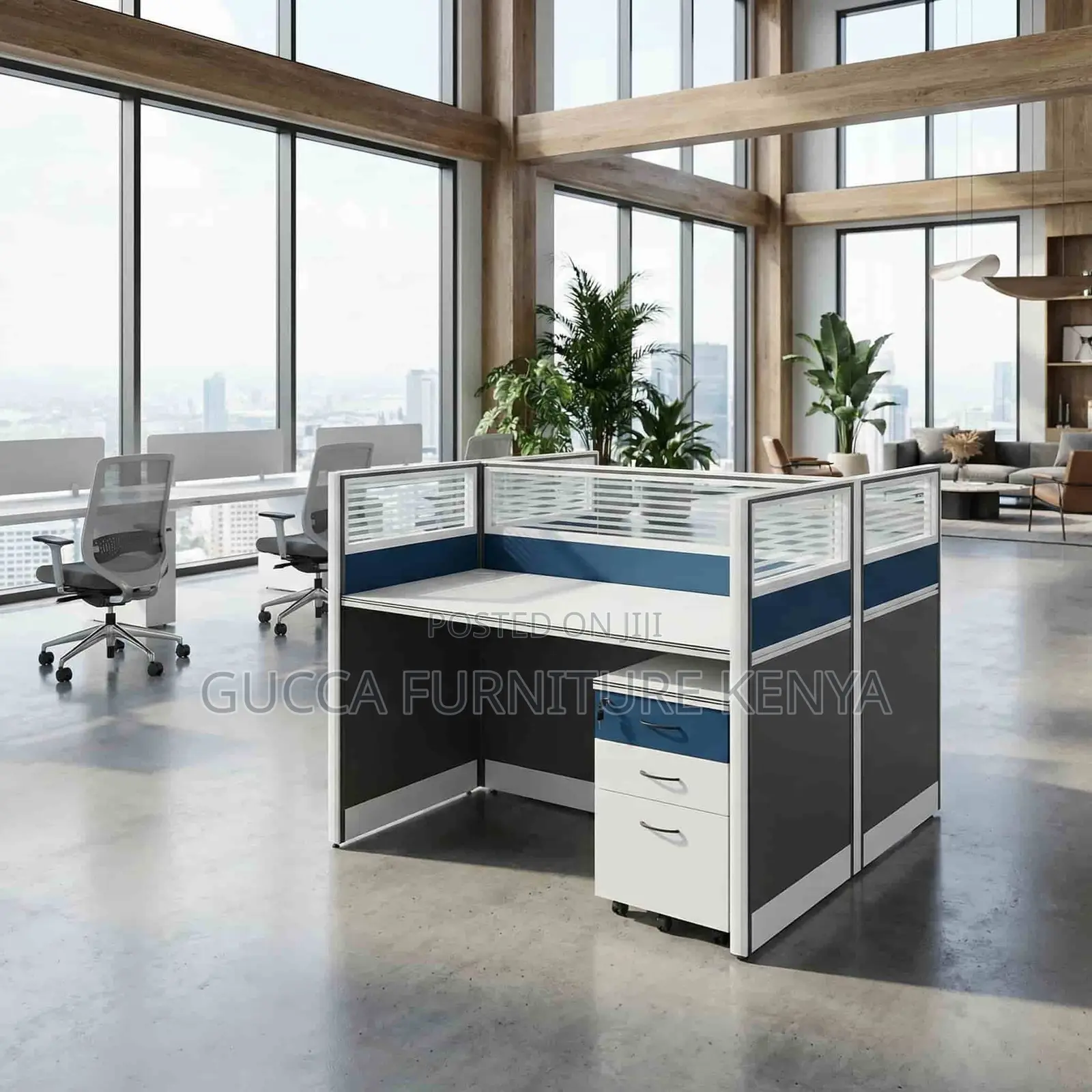 Two-way Modular Office Workstation