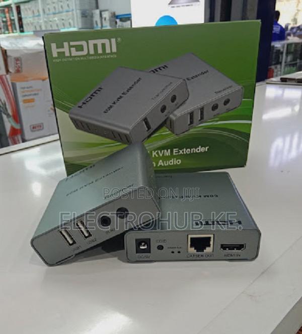 60m Hdmi Usb Kvm Extender With Audio Keyboard Mouse