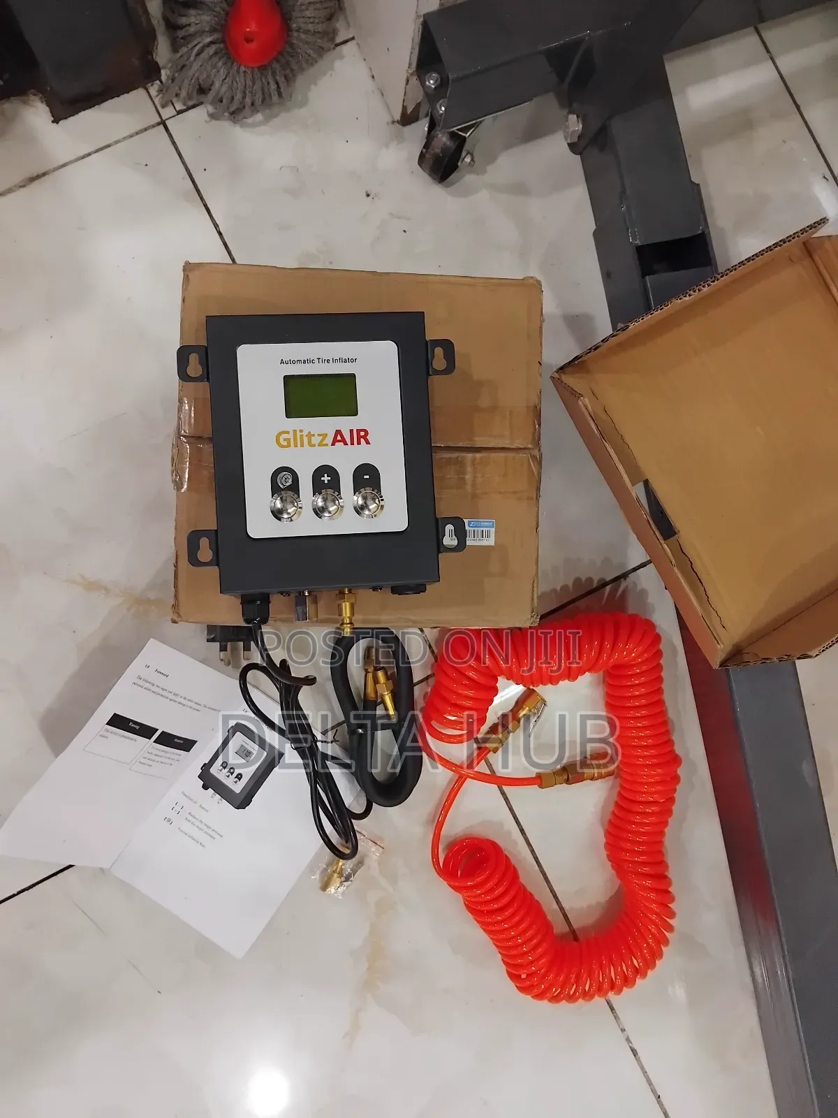 Professional Digital Tire Inflator With Programmable Pressure Control