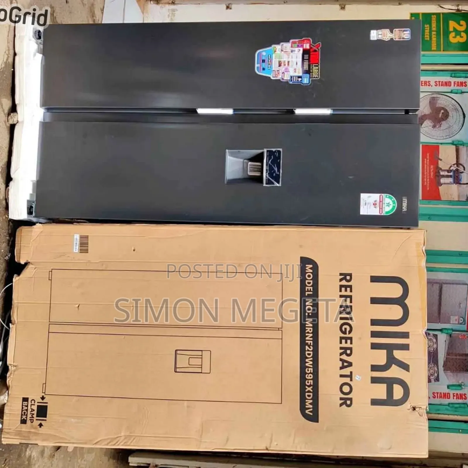 New Mika 595 Litres Side by Side Dispenser