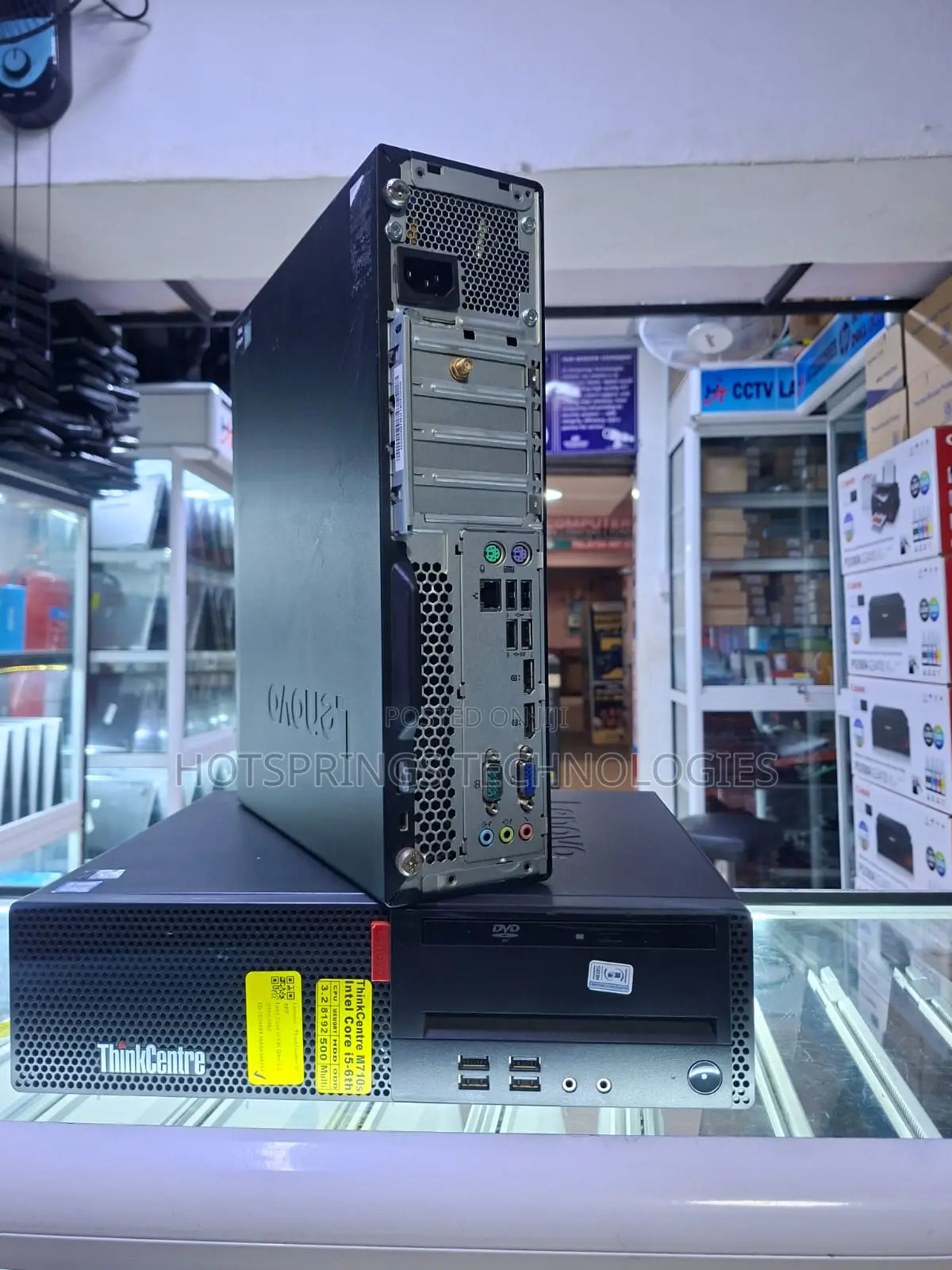 Desktop Computer Lenovo ThinkCentre M715 SFF 8GB AMD HDD 500GB