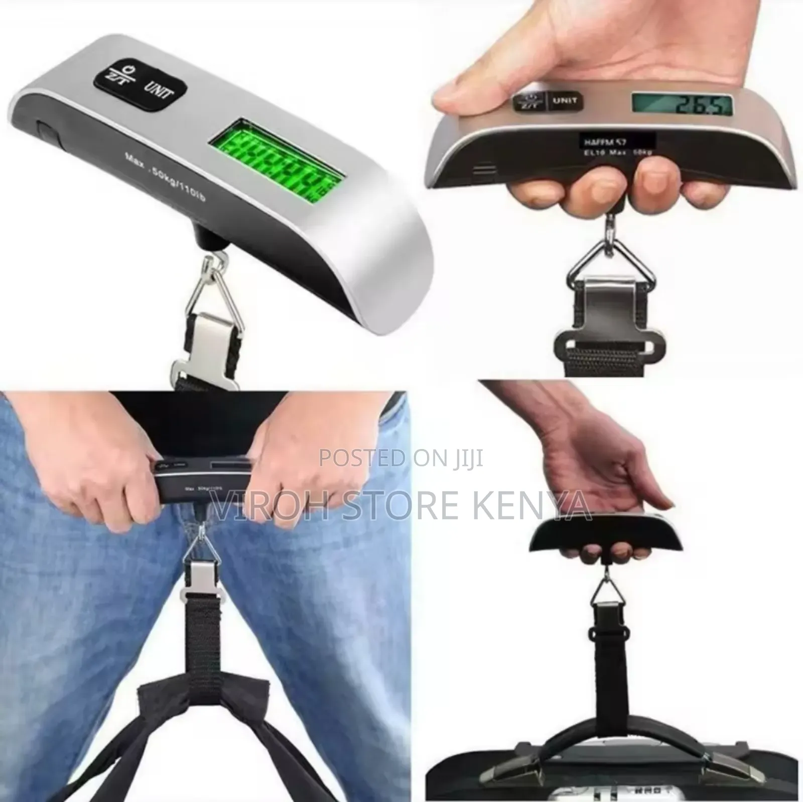 Travel Suitcase Weighing Machine 50kgs Digital Scale