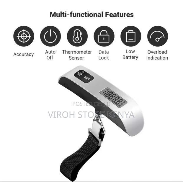 Multi Functional Luggage Scale 50kgs Digital Weighing Machine - main view