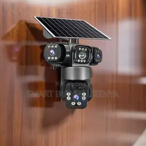 Remote Control and Monitoring 20mp 4g PTZ Triple Lens Solar Camera
