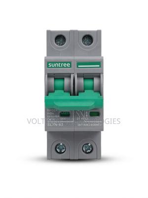 Suntree 550v Dc 20a 2-Pole Miniature Circuit Breaker (Mcb) - Sl7n-63
