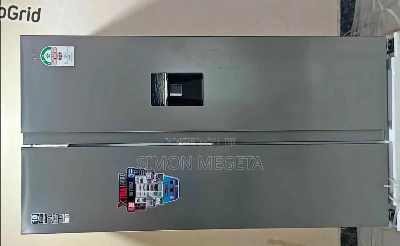 595 Litres Mika Side by Side Dispenser in Stock