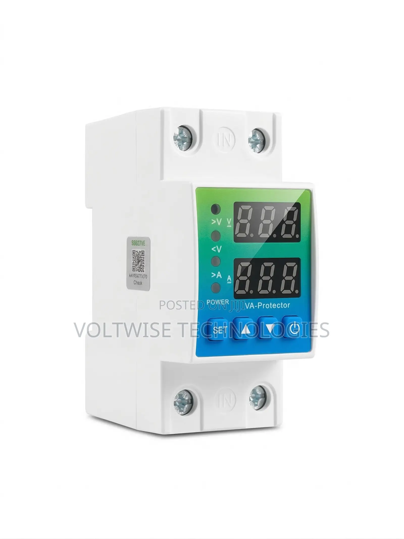 Suntree 63a Adjustable Over/Under Voltage Ampere Protector