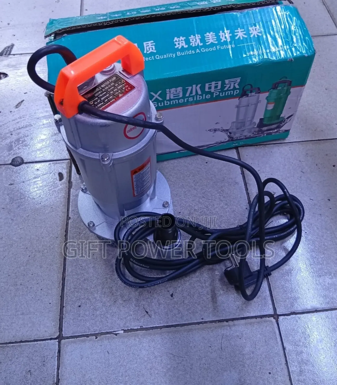 Reliable Submersible Water Pump 0.5hp/25m Submersible QDX Pump 0.5hp