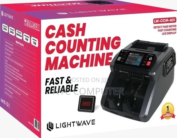 Lightwave Touchscreen Cash Counting Machine With Display Lw-CCM-801