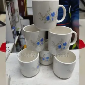 Sandabest Ceramic Tea Cups 6 Pieces