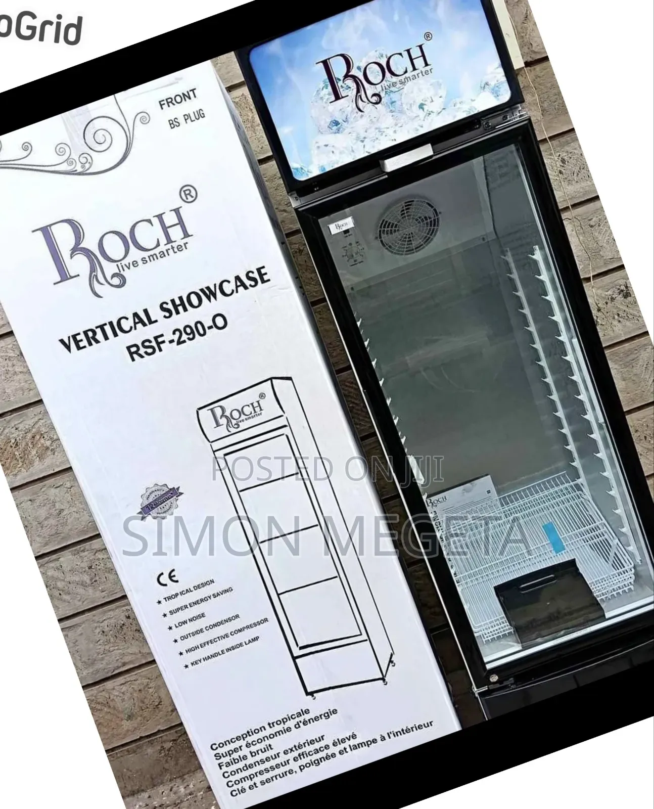 In Stock 209 Litres Showcase Fridge