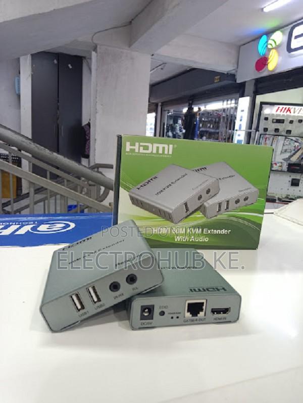 60m Usb Kvm Hdmi Extender Audio By Cat6 Rj45 Ethernet Cable