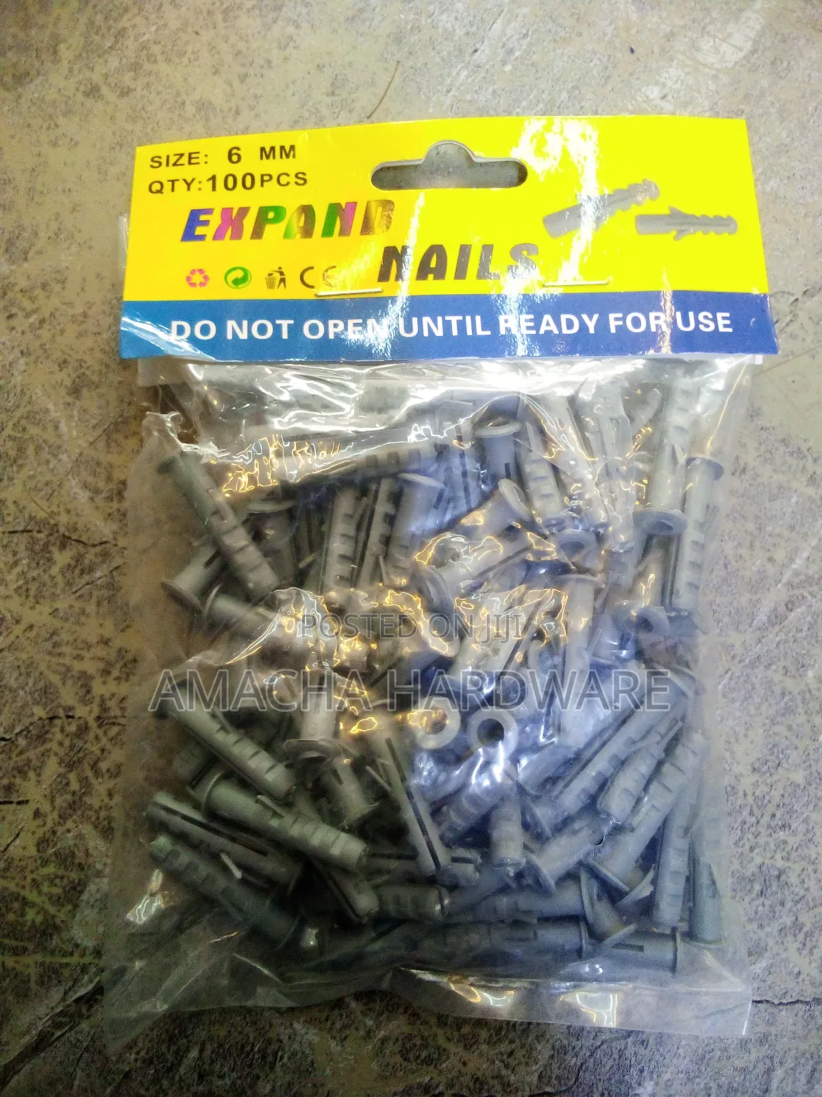 6 Mm Wall Plugs( 100 Pcs)