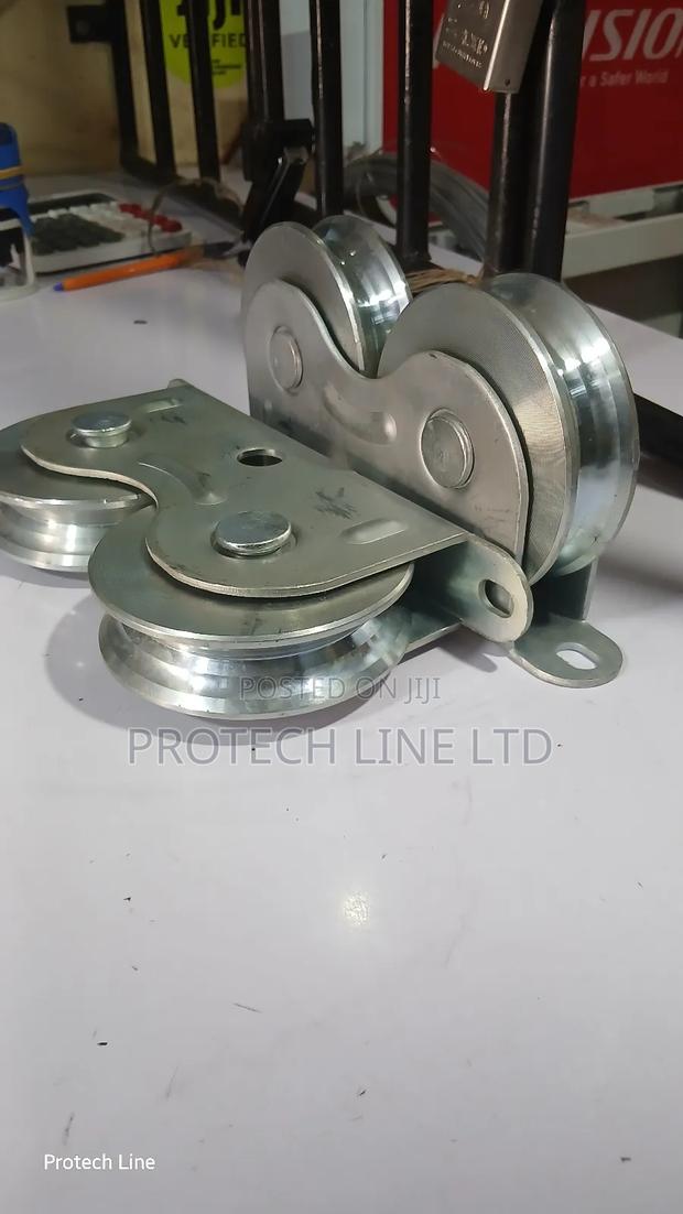 Double Sliding Gate Rollers 4inches 100mm ×25mm - main view