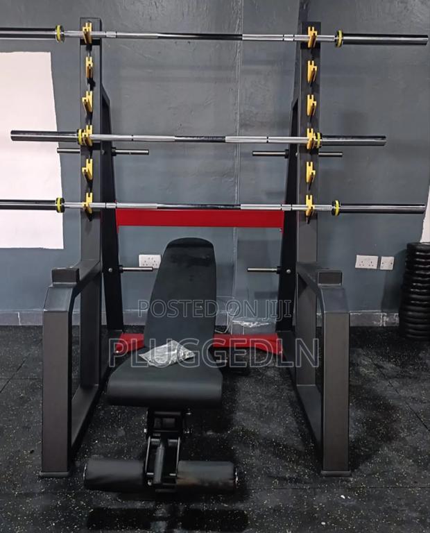 Commercial-Grade Barbell Storage Rack, - thumbnail 2