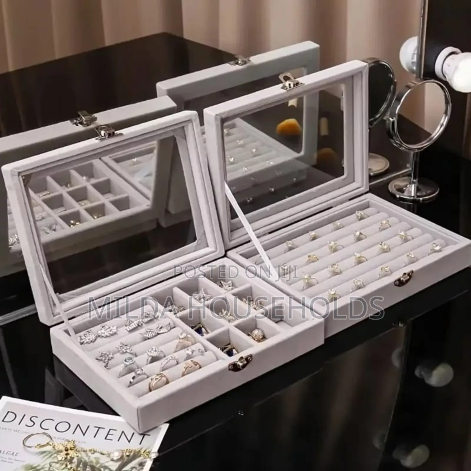 1pc Jewelry Storage Box