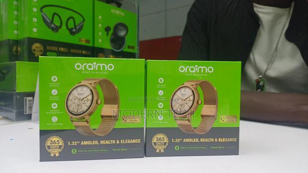 Oraimo Watch Muse 1.32” Amoled Ip68 Smart Watch Osw- 831n - thumbnail 3