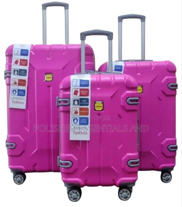 3 in 1 Fibre/Rubber Travel Suitcases