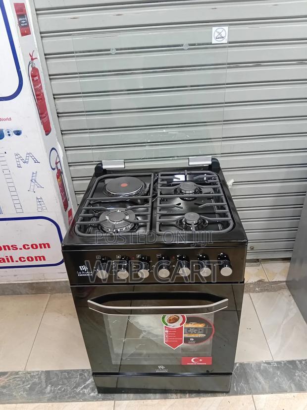 Eminence Bj's 60x60cm 3+1 Gas Cooker – Stainless Steel
