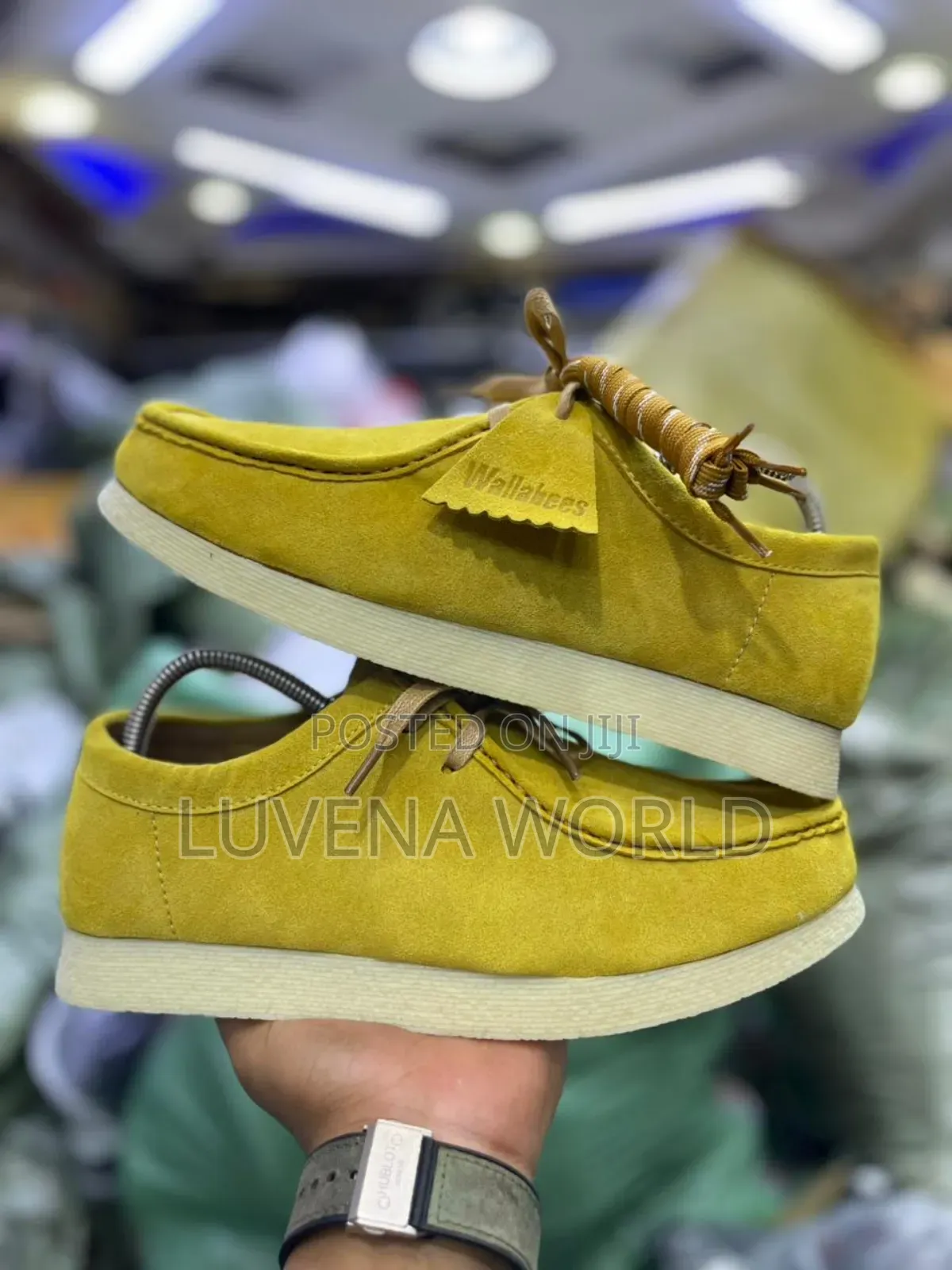 Gold And Light Tan Wallabies