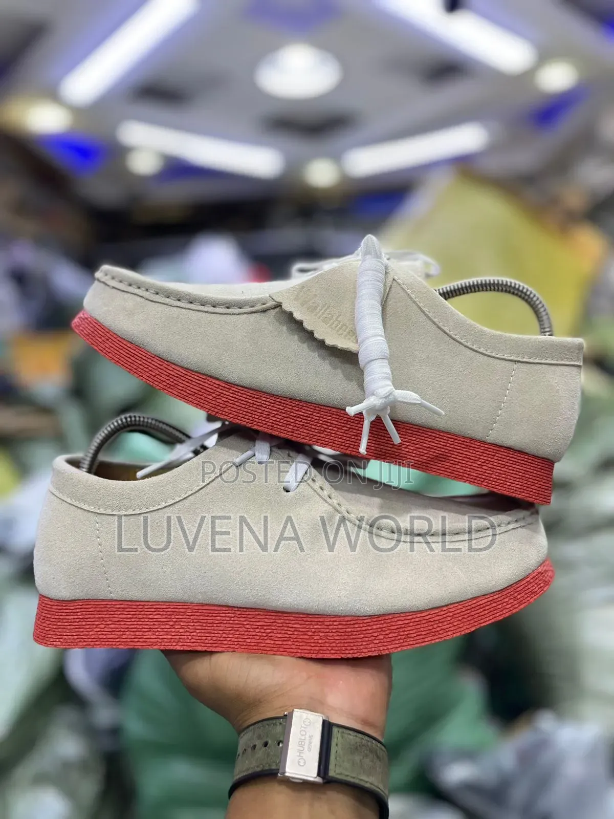 Gold And Light Tan Wallabies