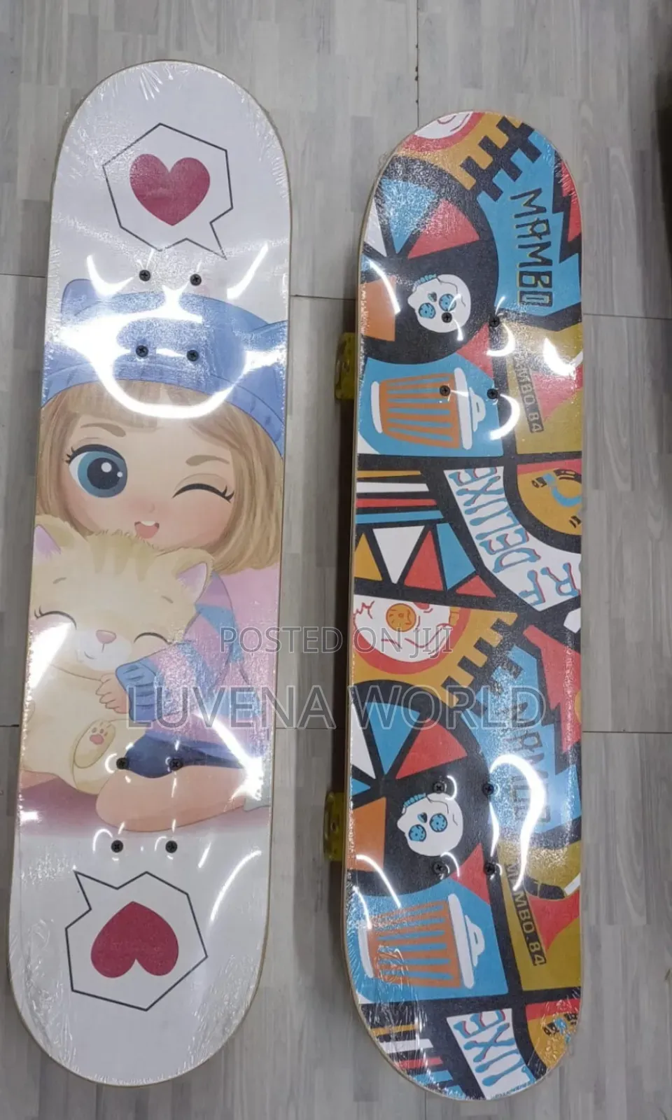Cartoon Themed Skateboards