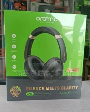 Oraimo Boompop Pro Active Noise Cancellation Over-Ear Headphones-82hrs - thumbnail 2