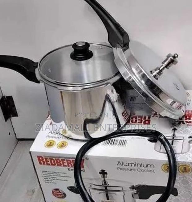 Redberry Pressure Cooker Durable Redberry 5l Aluminium Pressure Cooker
