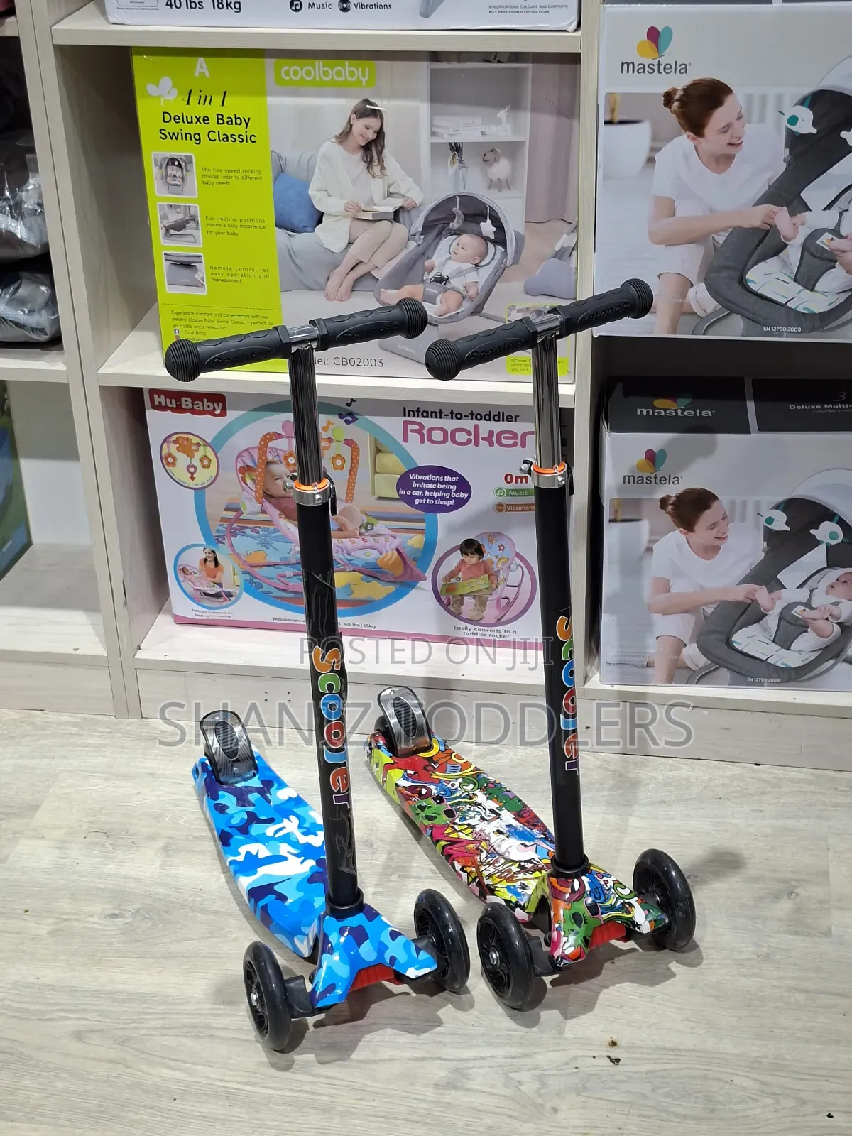 Light Up Kids Scooter for 2-10yrs