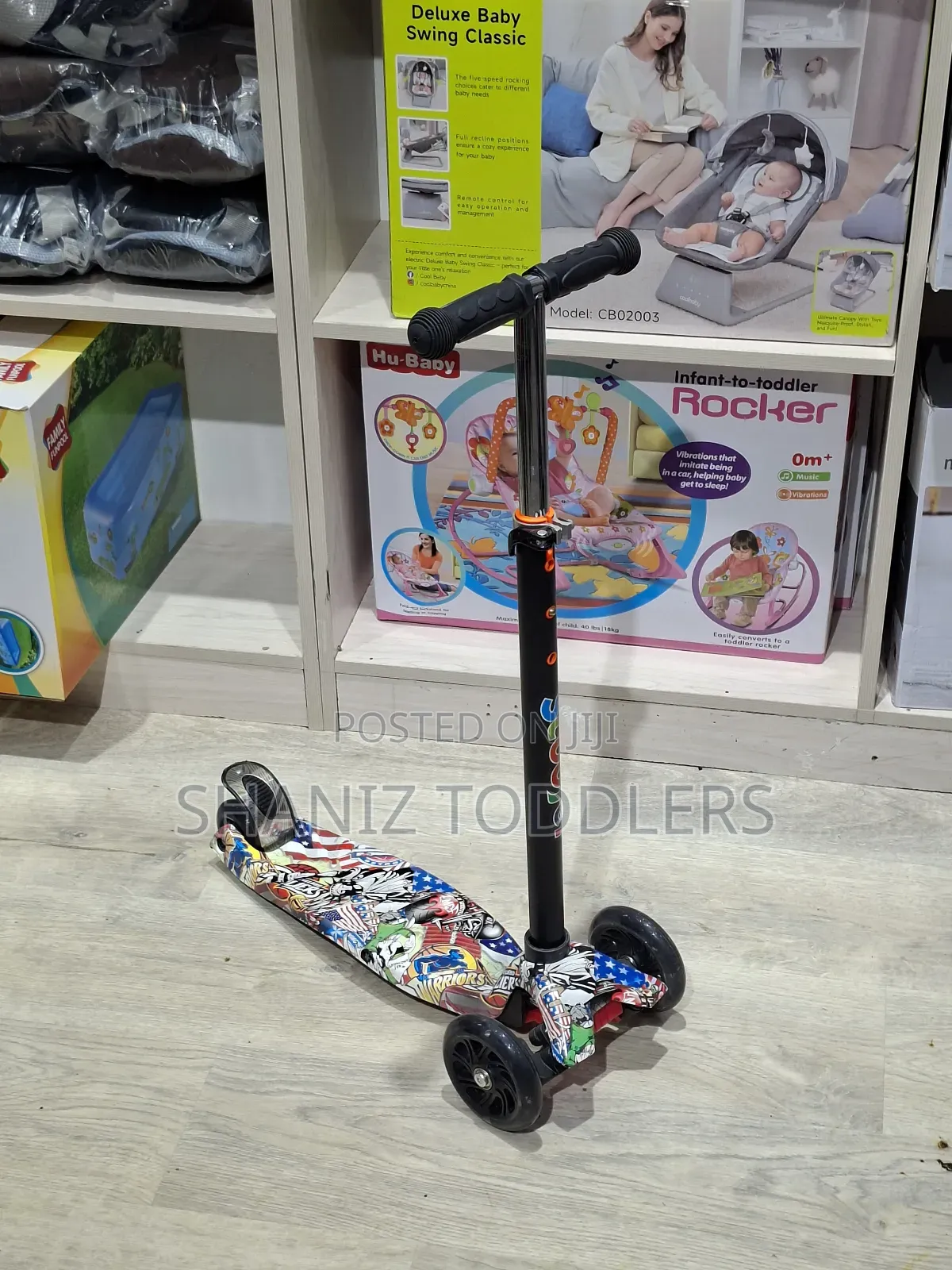 Light Up Kids Scooter for 2-10yrs