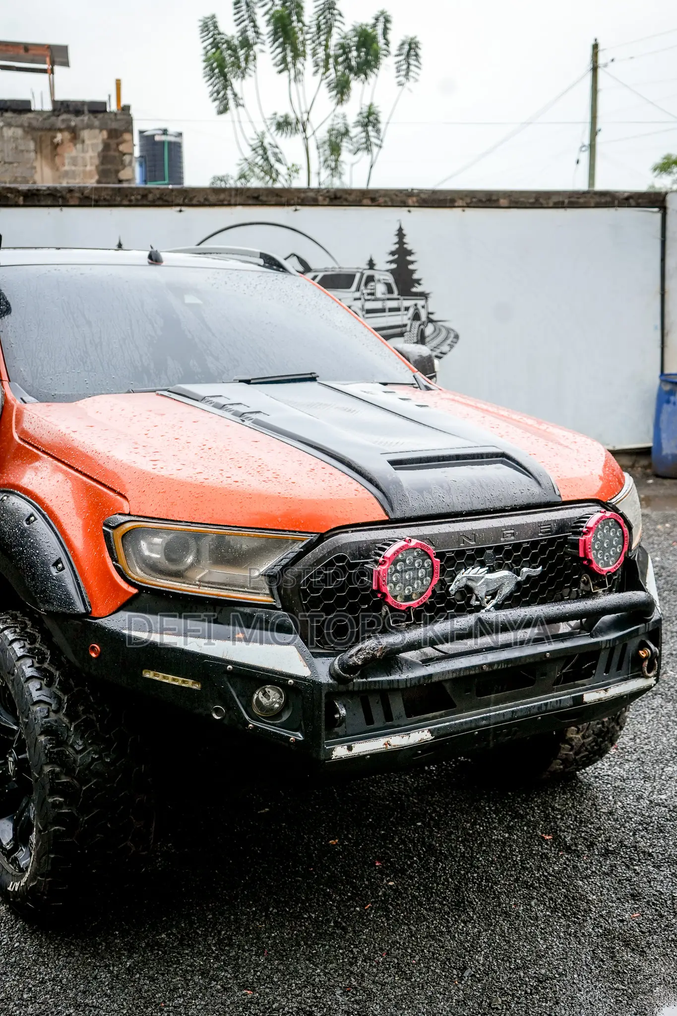 Ford Ranger Wildtrak 2016 Orange