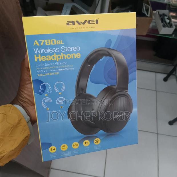 Awei A780bl Is a Foldable Wireless Bluetooth Over‐Ear Headphone - thumbnail 2