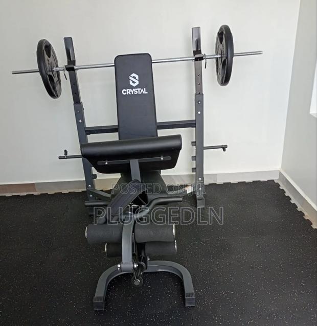 Crystal Adjustable Fitness Weight Bench,