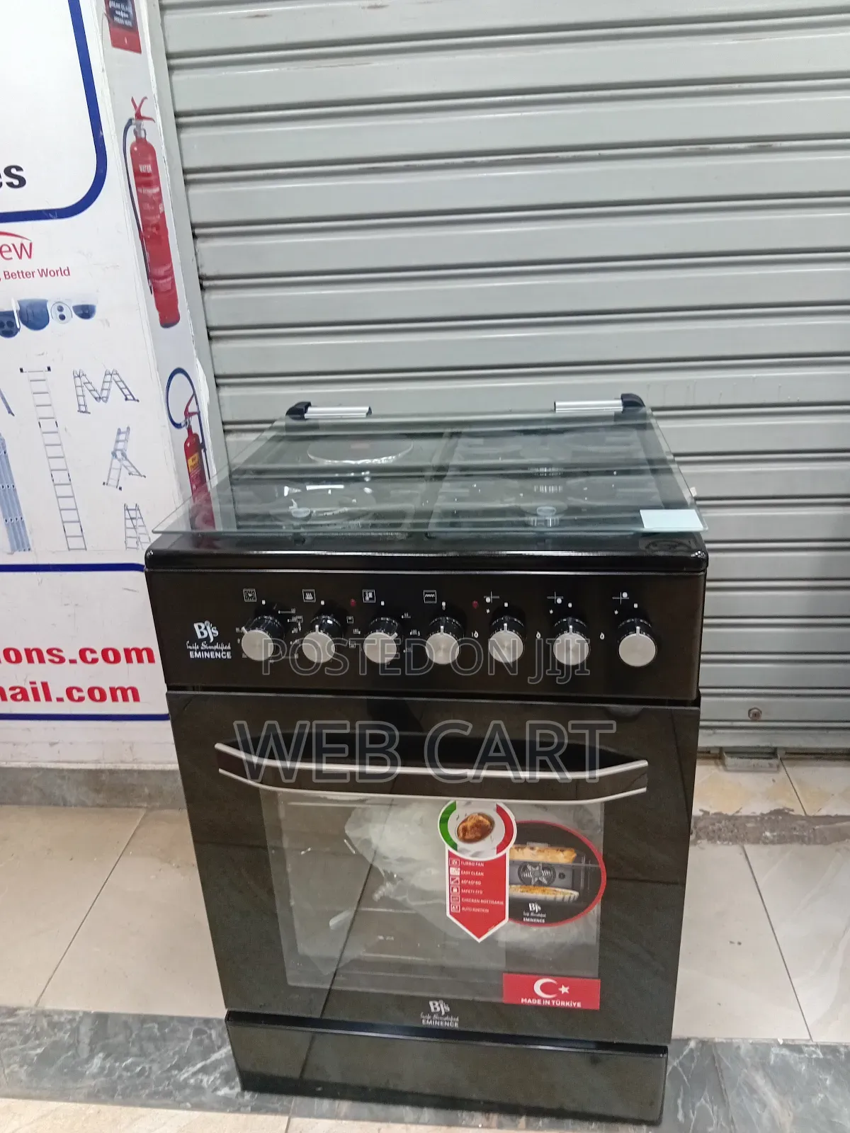 Eminence Bj's 60x60 3+1 Gas Cooker With Electric Plate