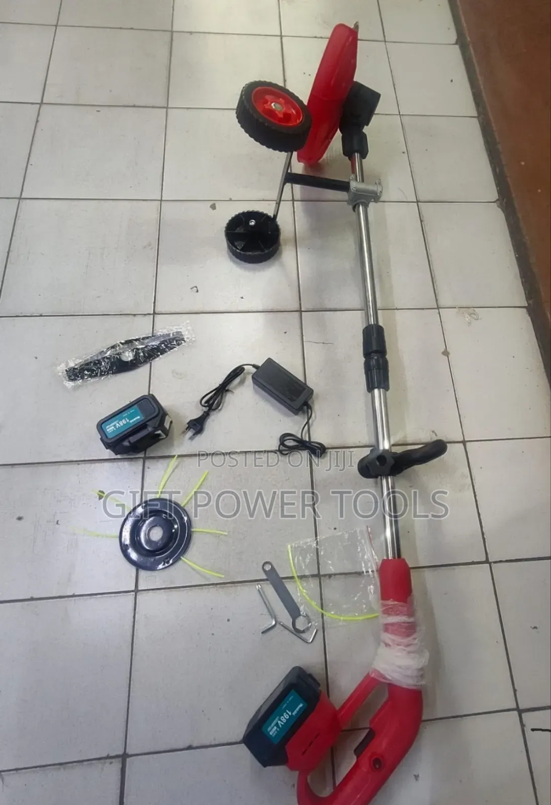Rechargeable Heavy-Duty Brush Cutter/Good Quality Cordless Trimmer Kit