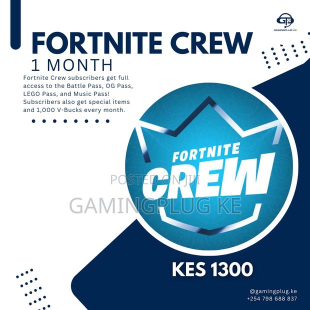 Fortnite Crew 1 Month - main view