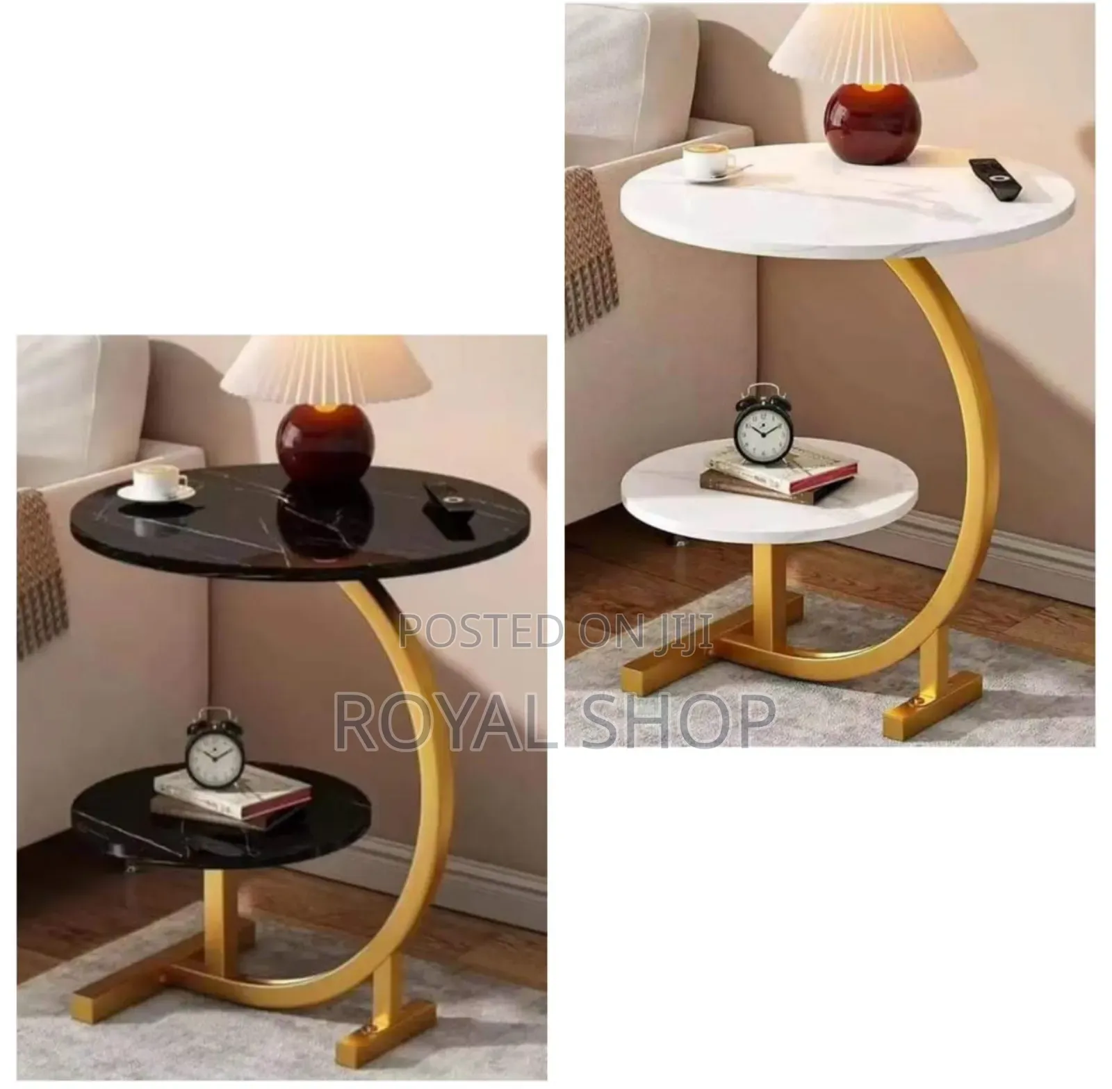 Double Layer Side Coffee Table