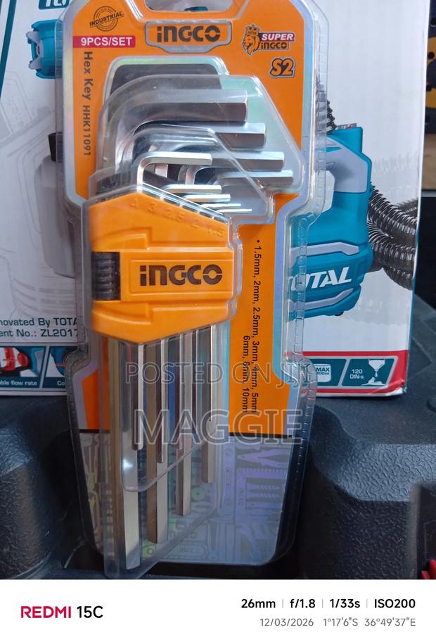 9pcs Hex Key Hhk11091