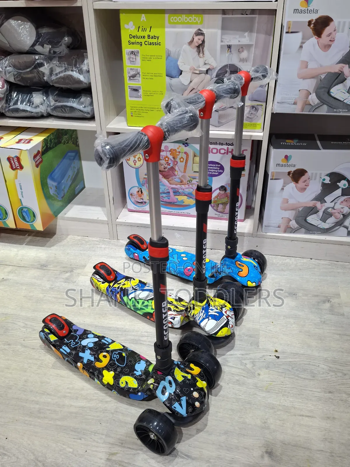 Safe Sturdy Foldable Scooter