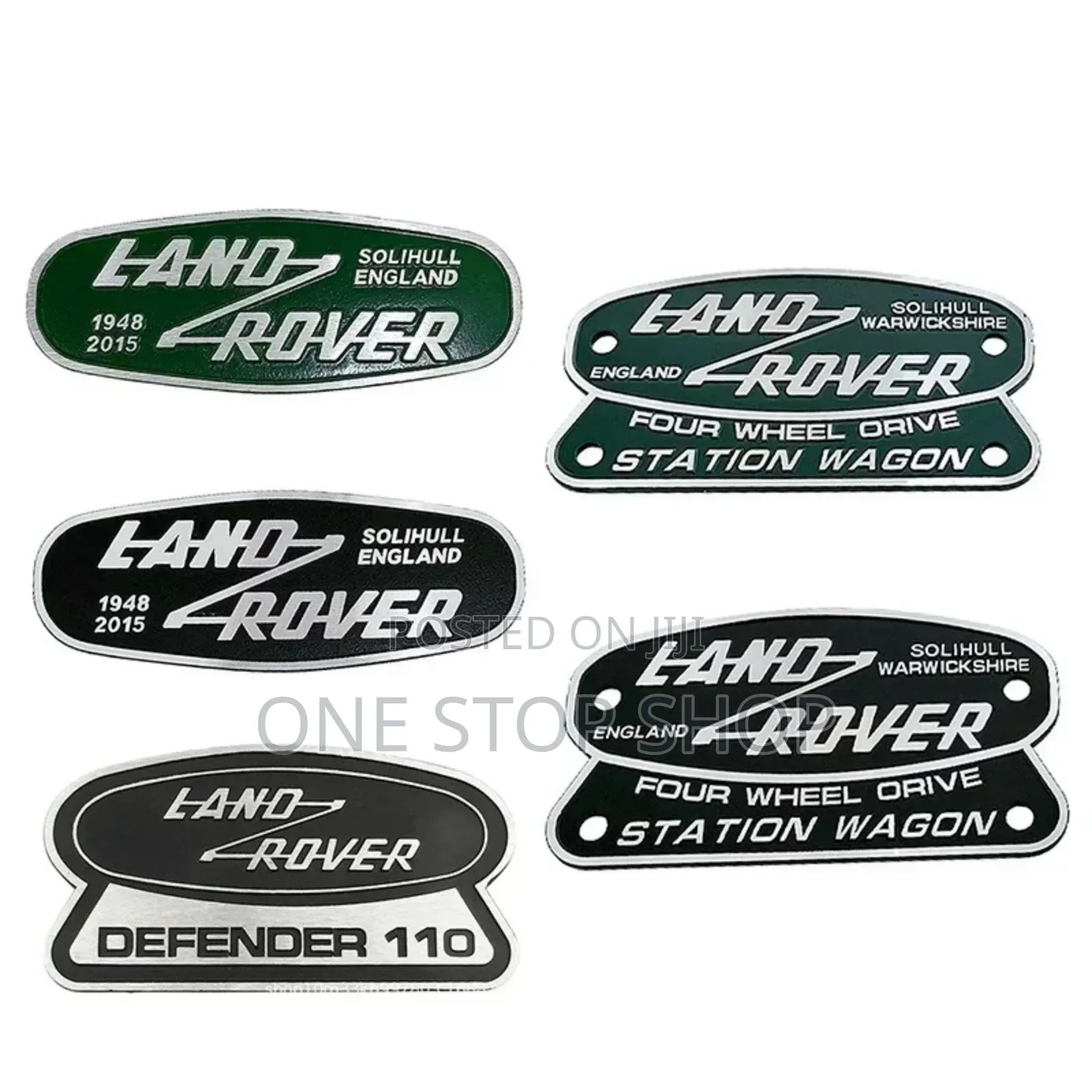 Land Rover Solihull Oval Grille Badge Cat Aluminum Series Defender