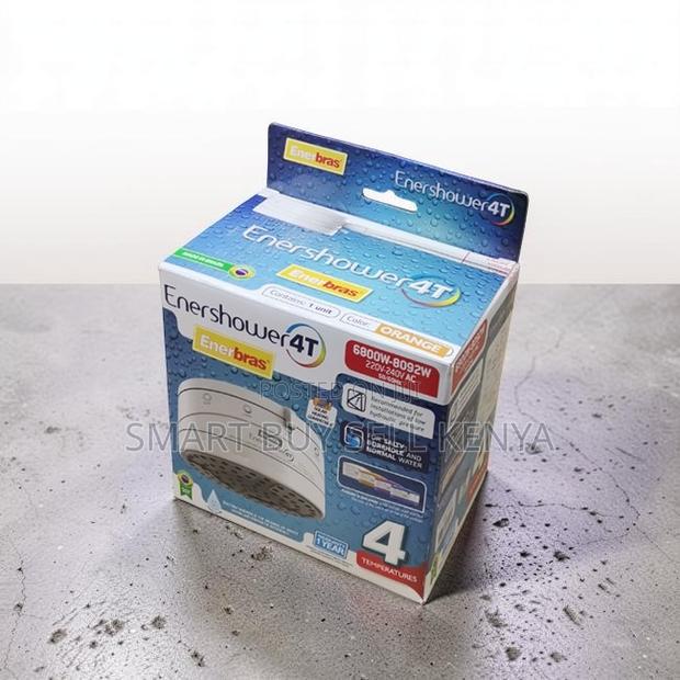 Large Water Flow Area Enerbras Enershower 4t Instant Shower Heater
