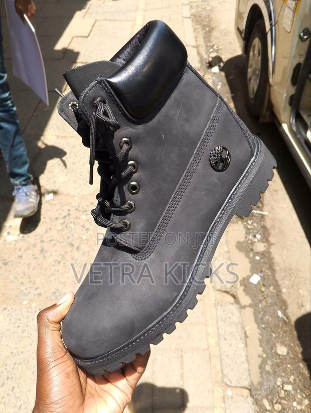 Timberland Boots All Black Leather