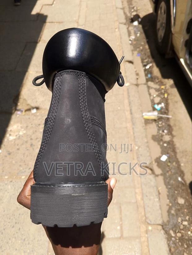 Timberland Boots All Black Leather - thumbnail 4