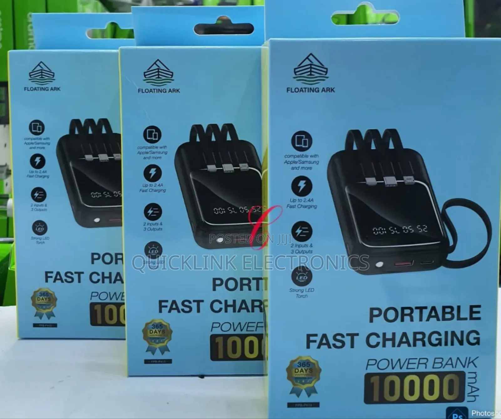 Floating Ark FPB-P413 10,000mah Portable Power Bank