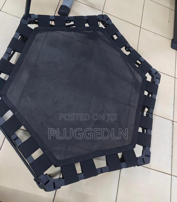 Foldable Trampoline With a Handle